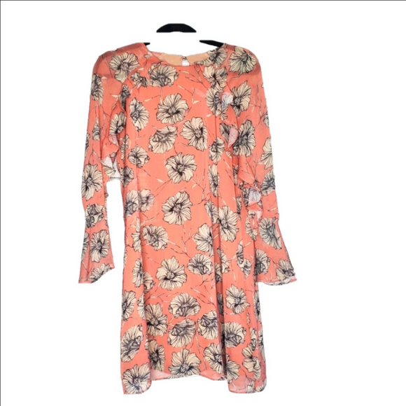 HD in Paris Bell Sleeve Mini Floral Dress | Small | NWT - Picture 2 of 8
